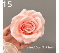 1 X Donna Fairy Accessori per Capelli Fiore IN Organza Clip Sposa Decorazione