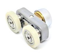 1 x doppia porta doccia a rulli/Runners/ruote rulli 17 mm diametro E7