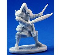 1 x Drago Voss Assassin - Reaper Bones Miniatura per Gioco di Ruolo Guerra - 77093