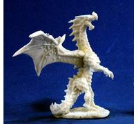1 x Dragon HATCHLING Red - Reaper Bones Miniatura per Gioco di Ruolo Guerra - 77274