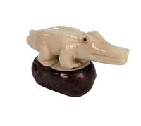 1 X Fair Trade Ecuador Tagua Intaglio | Avorio Vegano | CROCODILE