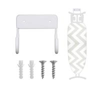 1 x gancio per asse da stiro, supporto da parete per asse da stiro, adatto per piccoli e grandi ganci per asse da stiro, design unico, ordinato e organizzato