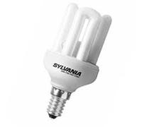 1 x Havells Sylvania 0031562 Quick Start stick 9 W = 43 W E14 840 bianco freddo lampadina a risparmio energetico 8,000 ore Sylvania 475 lm 4000 K & # x2022; diametro 45 mm & # x2022;, lunghezza: 113 mm Compact istantanea MÜ1512)