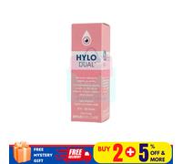 1 X HYLO DUAL Hylo-Protect OCCHI DROPS 10ml idratante occhi secchi allergia l...