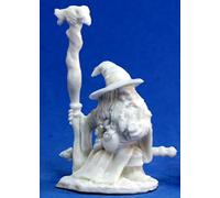 1 x KHAEL STONEKINDLE Swarf Mage - Reaper Bones Miniatura per Gioco di Ruolo Guerra - 77075
