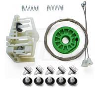 1 x kit riparazione alzacristalli + 10 clip per BMW E90/E91 | posteriore destro