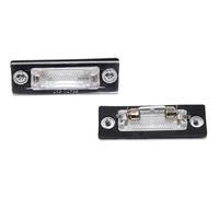 1 x luce targa posteriore alogena con lampadina, luce targa per VW Transporter Multivan T5, Caddy III, Golf Plus, Skoda Superb 3B5943021E, 3B5943021A, 3B5943021A, 3B5943021