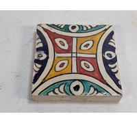 1 X Marocchino Zellige Mosaico Piastrelle Motivo design 2 10cm/10.2cm