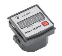 1 X Misuratore Ore Display Digitale 0-999.99h Timer Oremetro AC 220V 50Hz HM-D