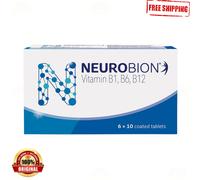 1 X Neurobion 60's Vitamina B1,B6,B12 Migliora Nervo Salute & Funzione