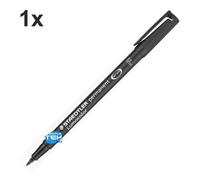 Staedtler 318-9 marcatore permanente Tipo di punta Nero prezzo singola unità