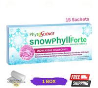 1 X Phytoscience Snowphyll Forte Estratto Di Alga Di Neve E Foglia Di Gelso