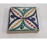 1 X Piastrelle Mosaic Zellige Marocchine | Pattern | DESIGN 3 | 10cm / 4 Pollici