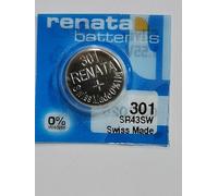 1 x Renata 301 Swiss Made bottone al litio SR43SW