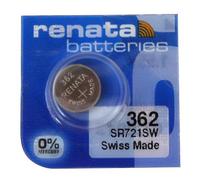 1 x Renata 362 Swiss Made bottone al litio SR721SW