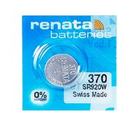 1 x Renata 370 Swiss Made bottone al litio SR920SW