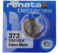 1 x Renata 373 Swiss Made Bottone al Litio SR916SW