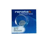 1 x Renata 377 SR626SW orologio in ossido d' argento batteria lunga durata