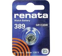 1 x Renata 389 Swiss Made batteria a moneta al litio SR1130W