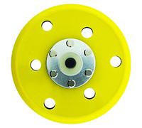 1 x SabreCut OSSCDA004 Levigatrice orbitale casuale a media densità filettatura 5/16 6 fori di estrazione della polvere supporto con gancio e anello compatibile con levigatrici a doppia azione