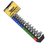 1 x SabreCut SCSK002 Set di bussole Torx Plus a basso profilo a doppia azionamento da 12 pezzi TP10-TP60 - Profilo ultra-basso, attacco quadrato da 1/4" 3/8" 1/2"