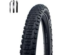1 x Schwalbe Johnny Watts Performance DD GreenGuard 29" nero con Reflex 60-622 (29 x 2,35) con leva pneumatici