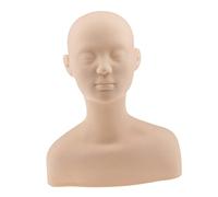 1 x Silicone massaggio Manichino Perfetto per Massaggio di Agopuntura di Formazione, Make up e Ciglia Extension Pratica