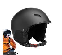 1 x Ski Helmet - Snowboard Helmet For Men | Shock-Absorbing Skiing Equipment | Snow Sports Helmets, Ski Head Cover with Goggles Strap Clip | Protective Skiing Gear For Adults, Women, Men