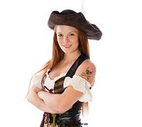 1 x Skull Tattoos - Skull And Bones Tatuaggio temporanei XL