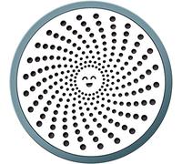 1 x tappo di scarico per doccia, protezione per lo scarico dei capelli, facile da pulire, in acciaio inox, per la trappola dei capelli, per doccia e vasca da bagno.