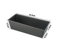 1 x Teglia da Forno per Torte Toast Antiaderente Pane Pagnotta Acciaio al Carbon