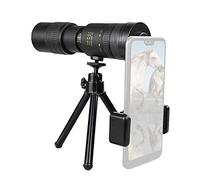 1 x telescopio portatile 4 K 10-300 x 40 mm ultra-lungo zoom monoculare, telescopio monoculare BAK4 Prisma obiettivo adatto per smartphone, adatto per carichi all'aperto, campeggio, bird watching