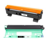 1 x Toner TN1050 TN 1050 e 1 x Tamburo DR 1050 compatibili per Brother HL 1112A
