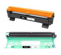 1 x Toner TN1050 TN-1050 e 1 x Tamburo DR-1050 compatibili per Brother HL-1112A HL-1112E Serie HL-1112 HL-1201 HL-1210W HL-1211W HL-1212W MFC-1810E MFC-1815 MFC-1910 W (Kit da 1)