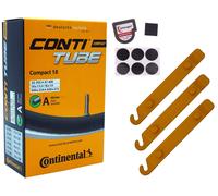 1 x tubo bicicletta Continental 32-369 (17 x 1 1/4) AV 40 mm Schrader + solle...