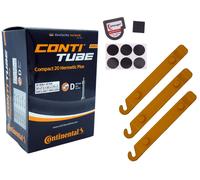 1 x tubo Continental 32-406 (20 x 1 1/4) DV 40 mm valvola Dunlop +...