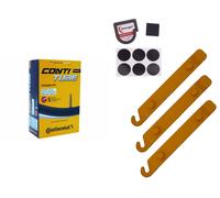 1 x tubo Continental 37-541 600 x 37 A SV 42 mm Sclaverand + sollevatore pneu...