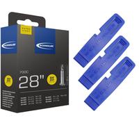 1 x tubo flessibile Schwalbe 23-622 (28 x 0,90) 700 x 23C SV 50 mm Sclaverand...