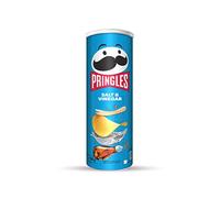 1 x TUBO PATATINE PRINGLES AL GUSTO SALT & VINEGAR 165 GR SALE E ACETO PATATINE