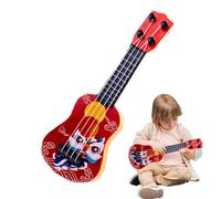 1 x Ukulele ABS per principianti, strumento musicale di apprendimento educativo, ukulele a 4 corde, anti-, principianti, tutto-piccoli, ragazze