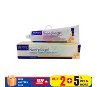 1 x Virbac Nutriplus Nutri Plus Gel - Integratore per cani e gatti (120 g)