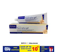 1 x Virbac Nutriplus Nutri Plus Gel - Integratore per cani e gatti (120 g)
