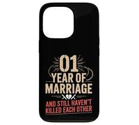 1 Year Of Marriage & Still Haven't Killed Each Other Custodia per iPhone 13 Pro