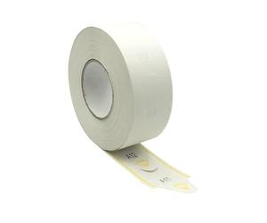 10.000 Etichette ticket per eliminacode, 5 rotoli da 2000 Tickets a strappo per Sistemi eliminacode, Tagliandi eliminacode, Biglietti turno, Vari Colori (GIALLO)