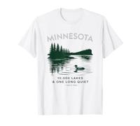 10.000 Laghi e un'avventura tranquilla in Minnesota Maglietta