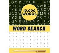 10,000 Word search: massive word find book for adults or older kids with ONE PUZZLE PER PAGE FOR EASIER READING