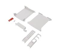 10.0012225.Cassa RP4: per computer Raspberry Pi 4 B ABS grigio X: 22,5 mm ITA...