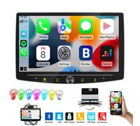 10.1" 4G+64G Android 14 Carplay NAVI GPS 1 DIN Autoradio Schermo girevole a 360°
