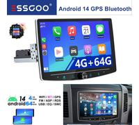 10.1" 4G+64G Android14 Apple Carplay NAVI GPS Autoradio 1 DIN 360° Rotate Screen