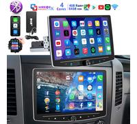 10.1" 4G+64G Android14 Apple Carplay NAVI GPS Autoradio 1 DIN 360° Rotate Screen